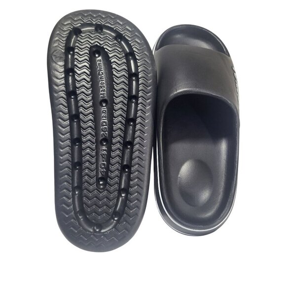 Original Black Slide Sandals Comfortable Slip-On Footwear For Men & Women. - Picture 7 of 7
